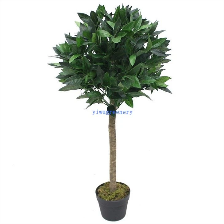 Laurel Ball-Shaped artificial tree